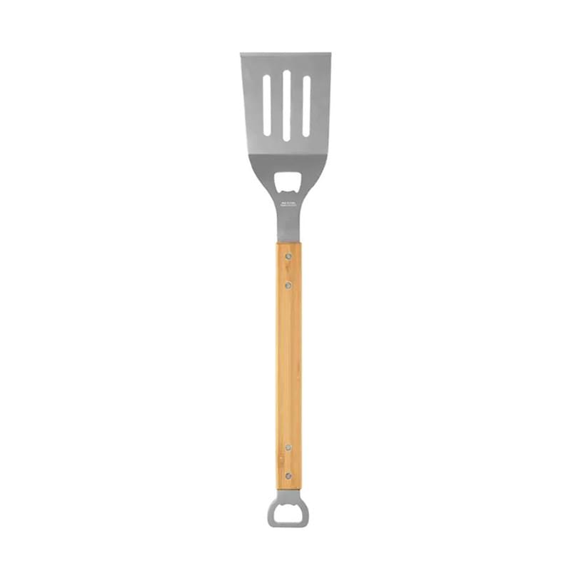Bamboo Barbeque Spatula W/ Bottle Opener