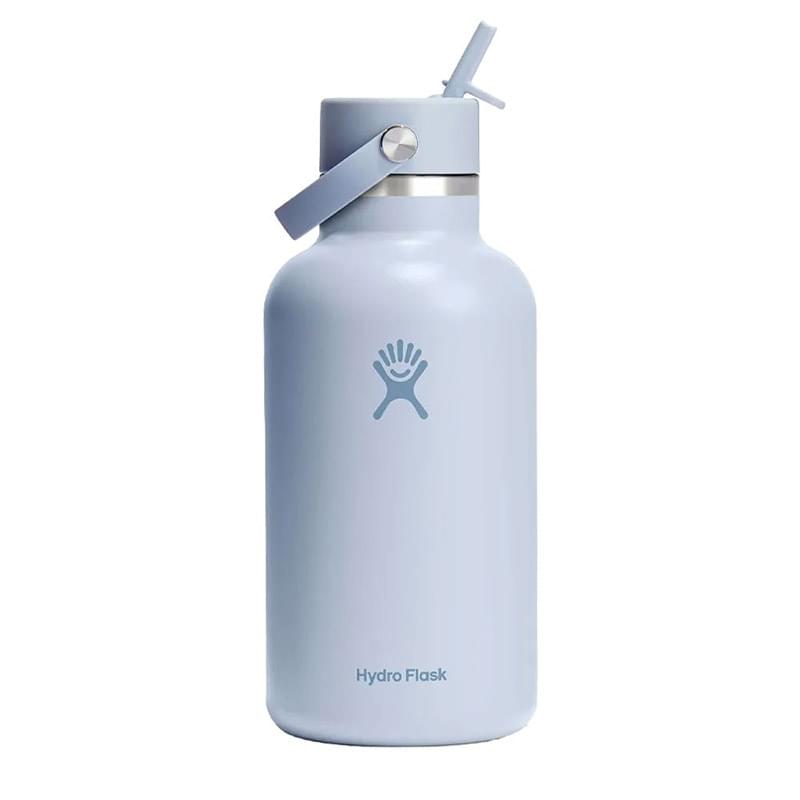 HYDRO FLASK 64OZ WIDE MOUTH BOTTLE W/ FLEX STRAW CAP
