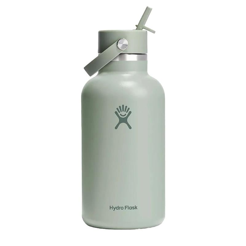HYDRO FLASK 64OZ WIDE MOUTH BOTTLE W/ FLEX STRAW CAP