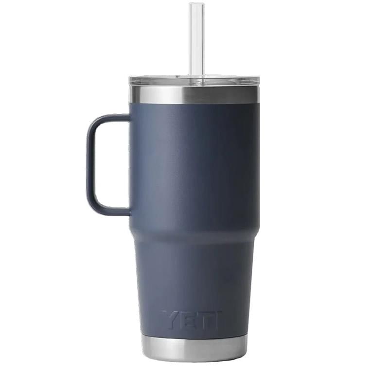 25 Oz. YETI® Rambler® Mug W/ Straw Lid