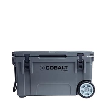 BLUE COOLERS 5 DAY 55QT COBALT COOLER WITH WHEELS