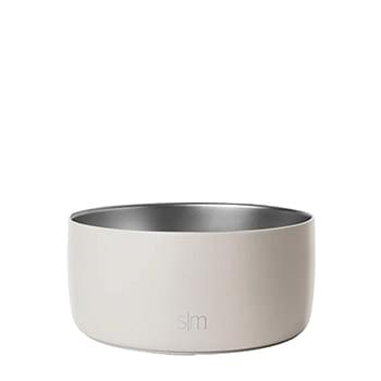 SIMPLE MODERN 8 CUP BENTLEY PET BOWL